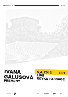 Ivana Gálusová - Premeny, Royko Passage LIVE, OLOWRANT