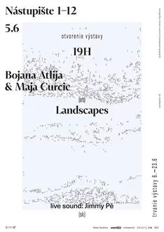 B. Atlija & M. Curcic: LANDSCAPES - vernisáž / JIMMY PÉ live