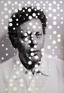 M. Derner: Glass I. (2015), akryl na fotografii, 70 x 100 CM M. Derner: Glass I. (2015), akryl na fotografii, 70 x 100 CM