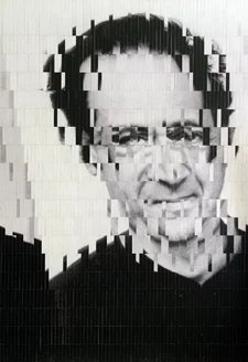 M. Derner: Reich I. (2015), koláž z častí fotografie, 70 x 100 M. Derner: Reich I. (2015), koláž z častí fotografie, 70 x 100