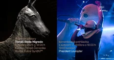 Otvorenie výstavy Tomáš Bede s názvom NIGREDO ako koncert Katov Syn(th) (SK)