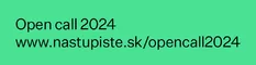 VÝZVA PRE UMELCOV A KURÁTOROV 2024! VÝZVA PRE UMELCOV A KURÁTOROV 2024!